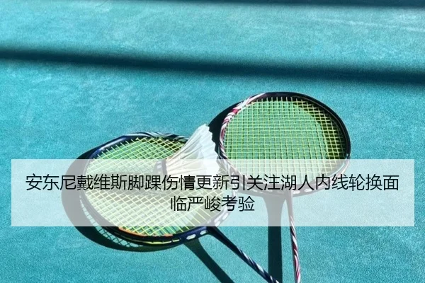 安东尼戴维斯脚踝伤情更新引关注湖人内线轮换面临严峻考验